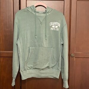 Champion Sage Green Pullover Hoodie